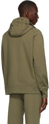 C.P. Company Khaki Goggle Hoodie