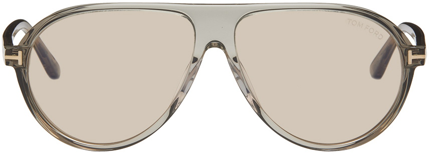 Tom Ford Gray Gradient Sunglasses LM bg_3301162_100000_m main image 3
