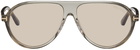 TOM FORD Gray Marcus Sunglasses