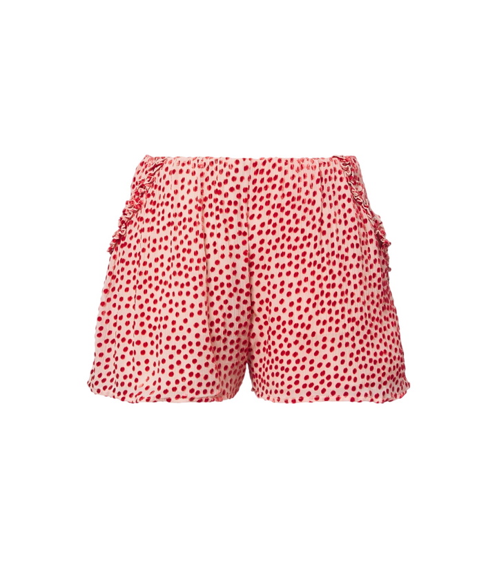 Photo: Posse Elise polka-dot ruffled shorts