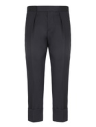 Sapio Pleat Cropped Trousers