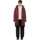 Veilance Burgundy Monitor Down Coat