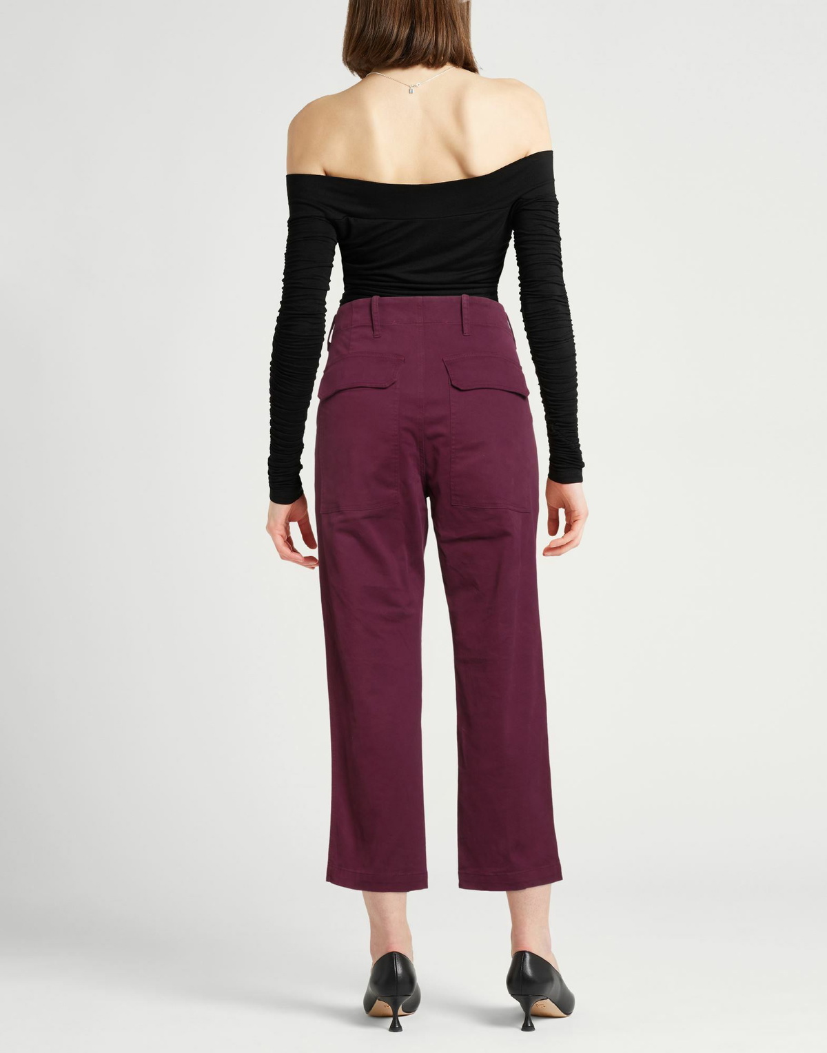Jucca Womens Pants Garnet