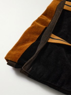Zegna - Logo-Embroidered Cotton-Terry Beach Towel Tote Bag
