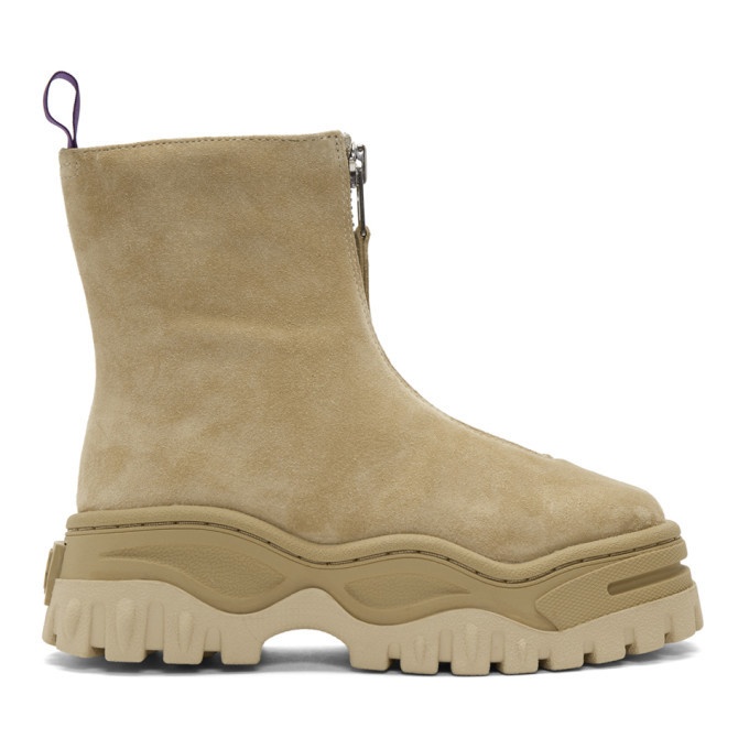 Photo: Eytys Tan Suede Raven Boots