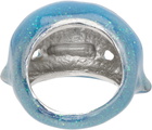Collina Strada Blue Baby Dolphin Ring