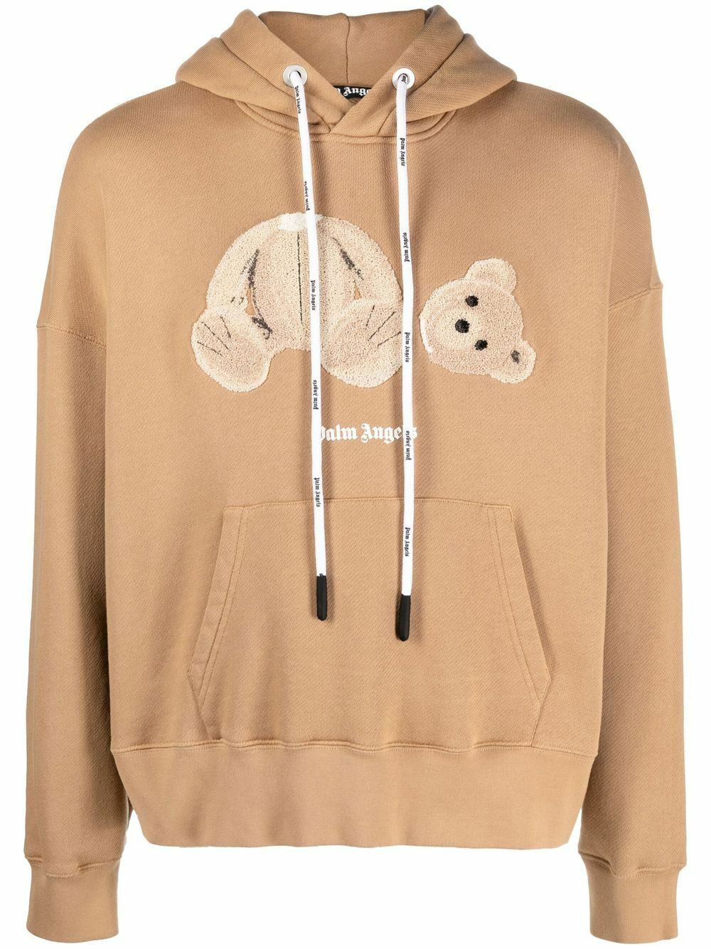 PALM ANGELS - Pa Bear Cotton Hoodie