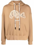 PALM ANGELS - Pa Bear Cotton Hoodie