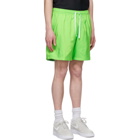 Nike Green Woven Shorts
