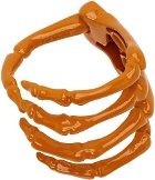 Raf Simons Orange Skeleton Bracelet