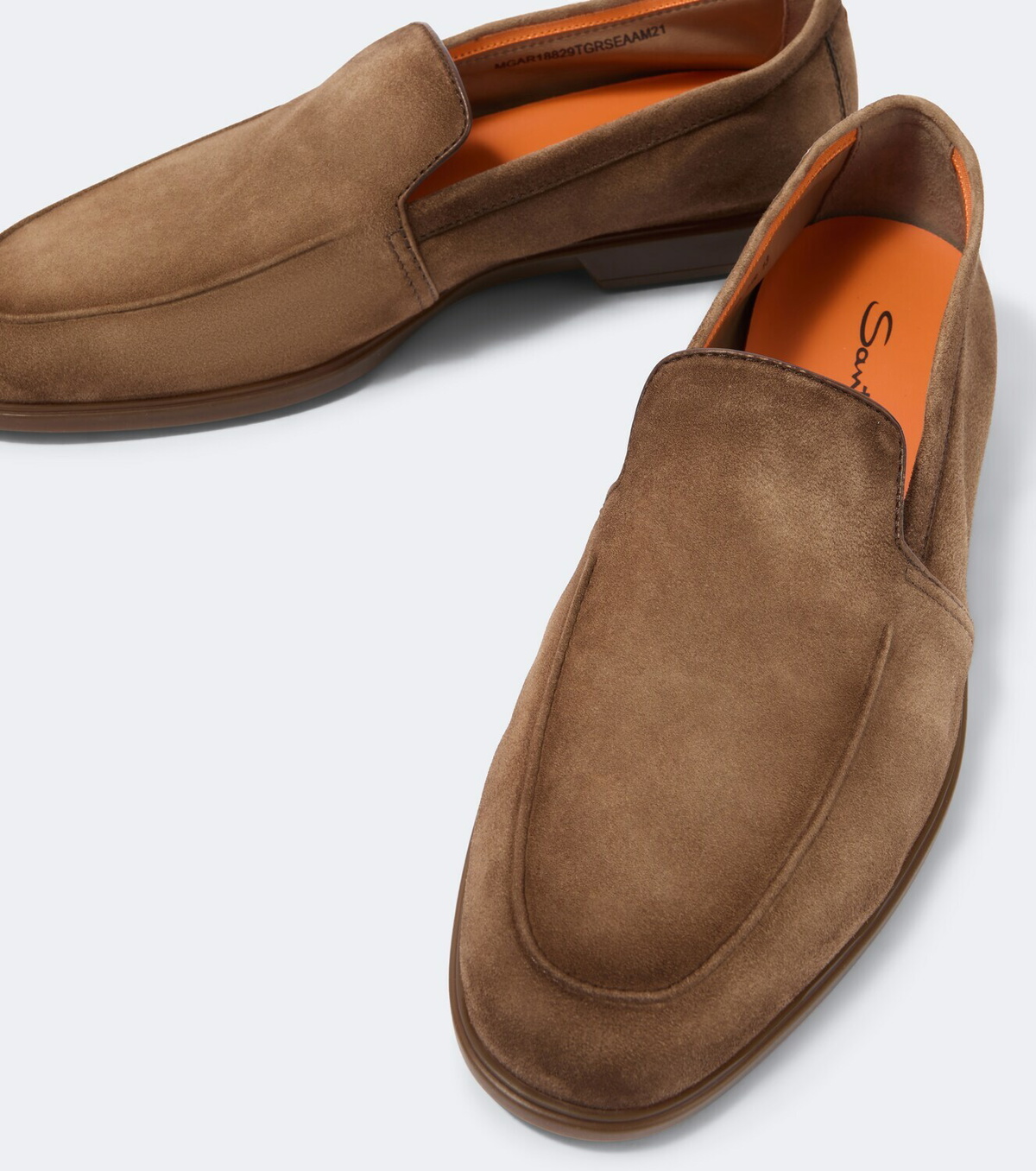 Santoni Suede loafers
