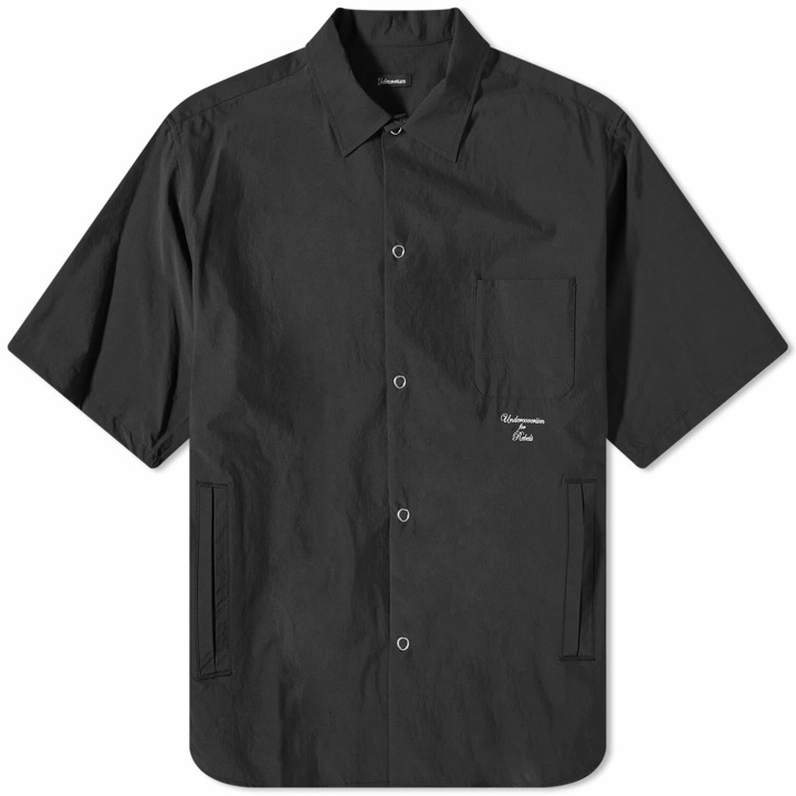 Photo: Undercoverism Men's Short Sleeve Shirt in Black