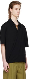 T/SEHNE SSENSE Exclusive Black Polo