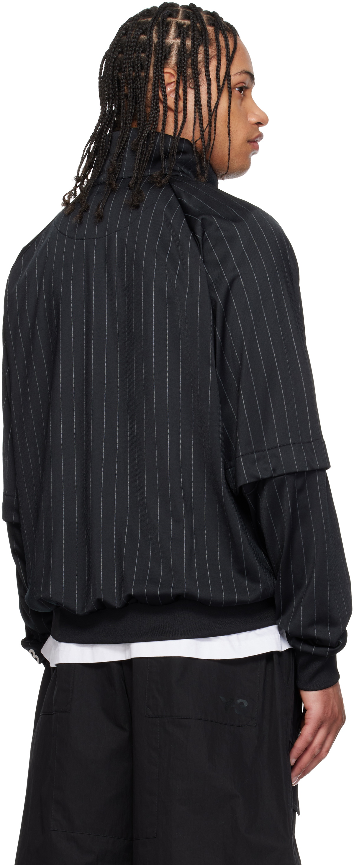 Y-3 Black Basketball Track Jacket