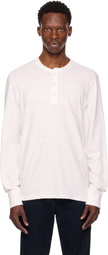 rag & bone White Classic Flame Henley