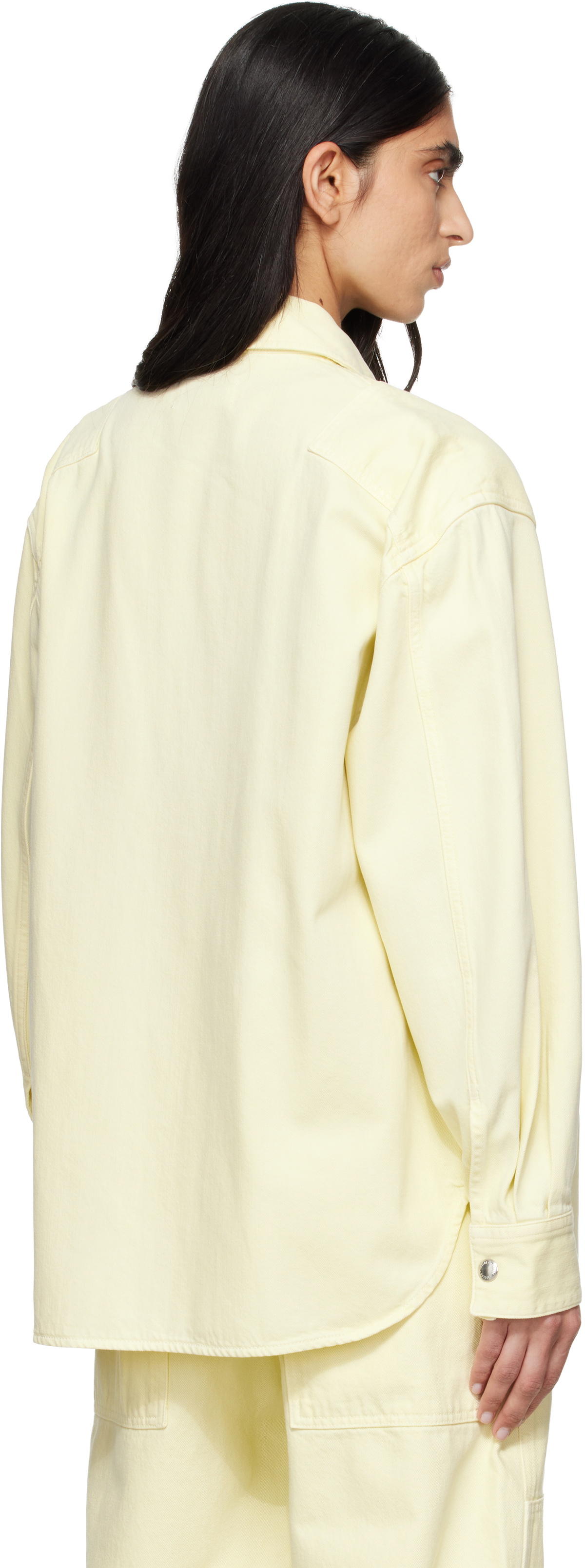 AGOLDE Yellow Laria Shirt