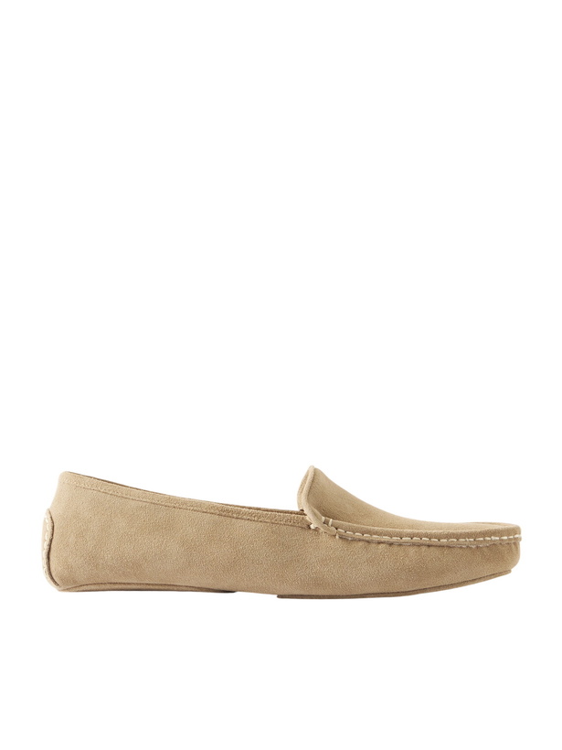 Photo: Mr P. - Suede Slippers - Neutrals