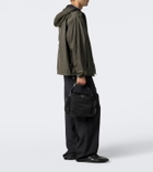 Prada Re-Nylon leather-trimmed shoulder bag