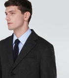 Zegna Wool and cashmere-blend coat