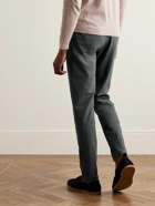 Incotex - Slim-Fit Stretch-Cotton Trousers - Gray