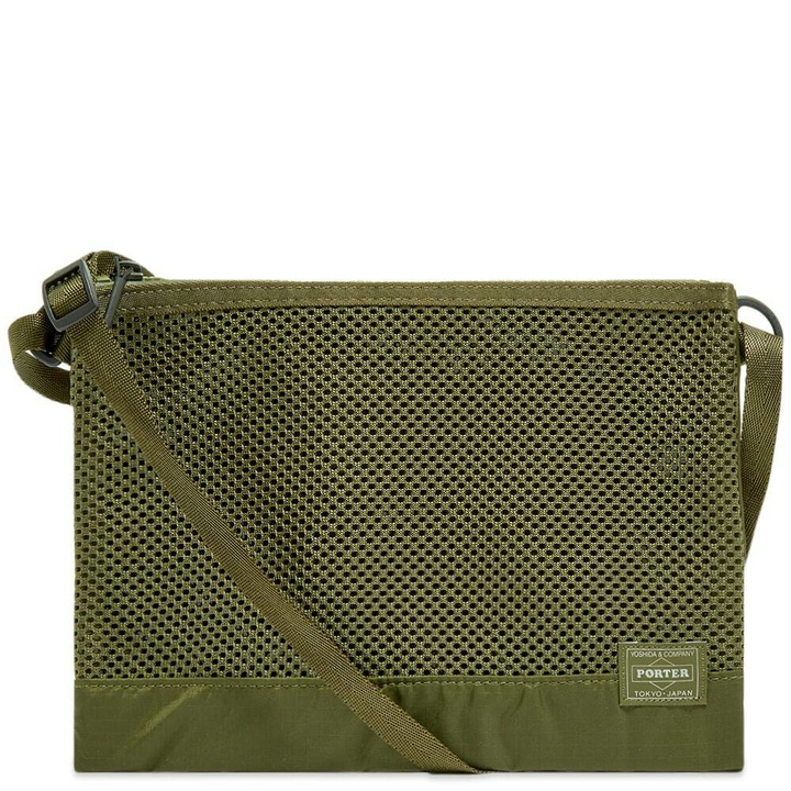 Photo: Porter-Yoshida & Co. Small Screen Sacoche in Khaki