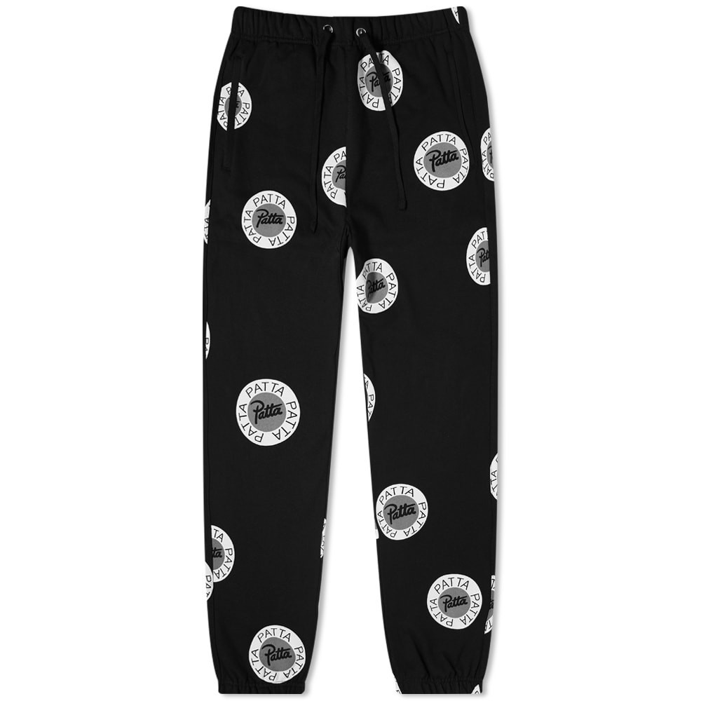 The Letters Loopwheel Fleece Cotton Horse Emblem Sweat Pants - Light Gray