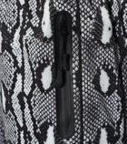 Adam Selman Sport Snake-print leggings
