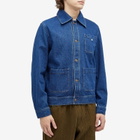 Bram's Fruit Men's Denim Chore Jacket in Indigo