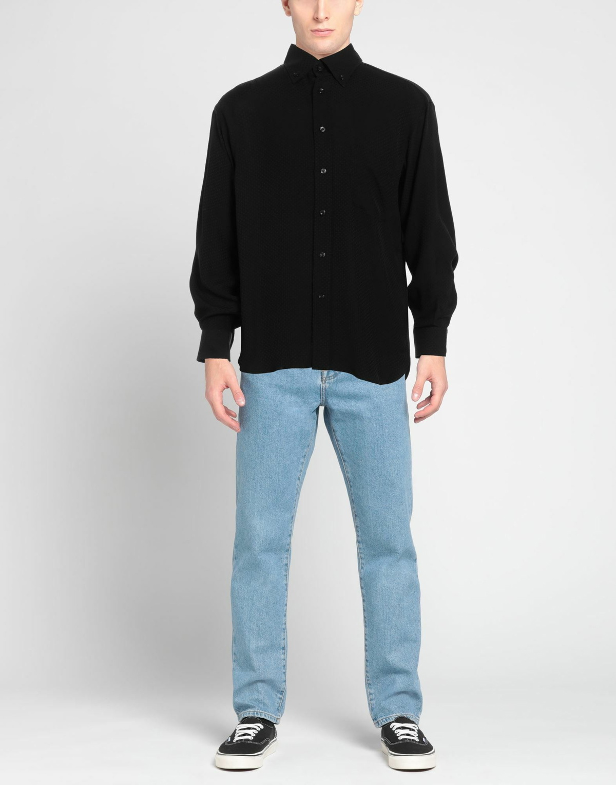 Tom Ford Mens Shirt in Black