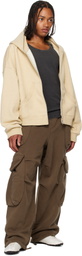 Entire Studios Brown Heavy Gocar Cargo Pants
