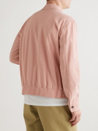 Mr P. - Cotton and Silk-Blend Blouson Jacket - Pink