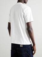 Carhartt WIP - Pudding Logo-Print Organic Cotton-Jersey T-Shirt - White