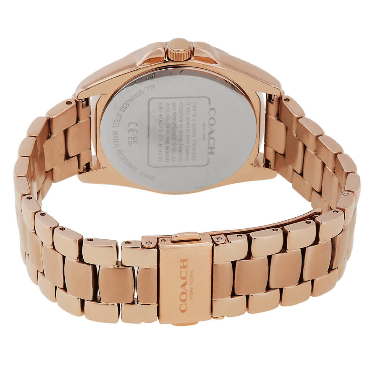 Coach Greyson Quartz Rose Gold Dial Ladies Watch 14503912