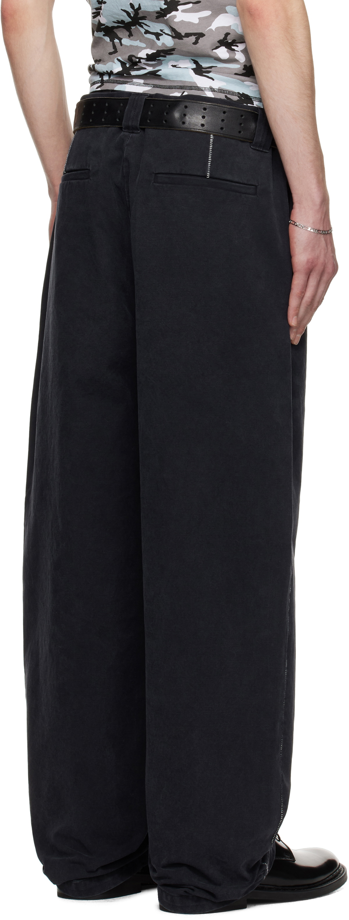 Still Kelly Black Workwear Trousers