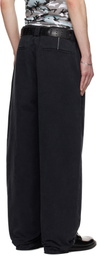 Still Kelly Black Workwear Trousers