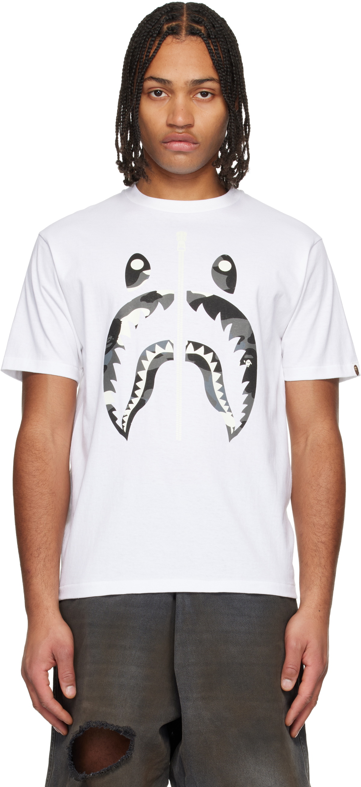 A Bathing Ape 1st Camo Thermal Tee A Bathing Ape