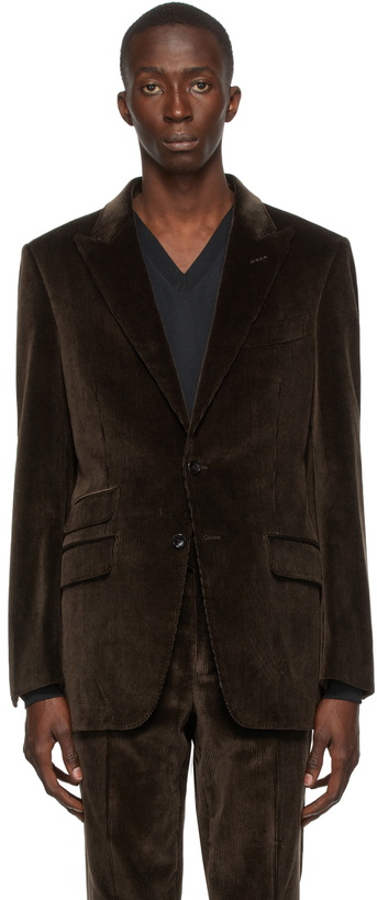 Photo: TOM FORD Corduroy Blazer