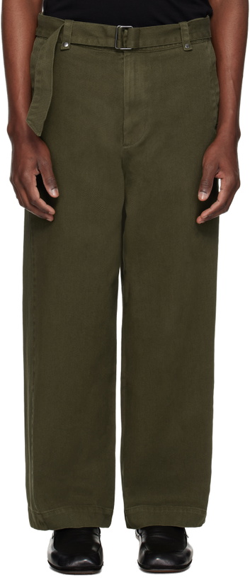 Photo: Entire Studios Khaki Gully Trousers