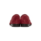 Paul Smith Red Suede Glynn Loafers