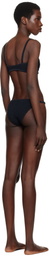 Hunza G Black Tyler Tonal Bikini