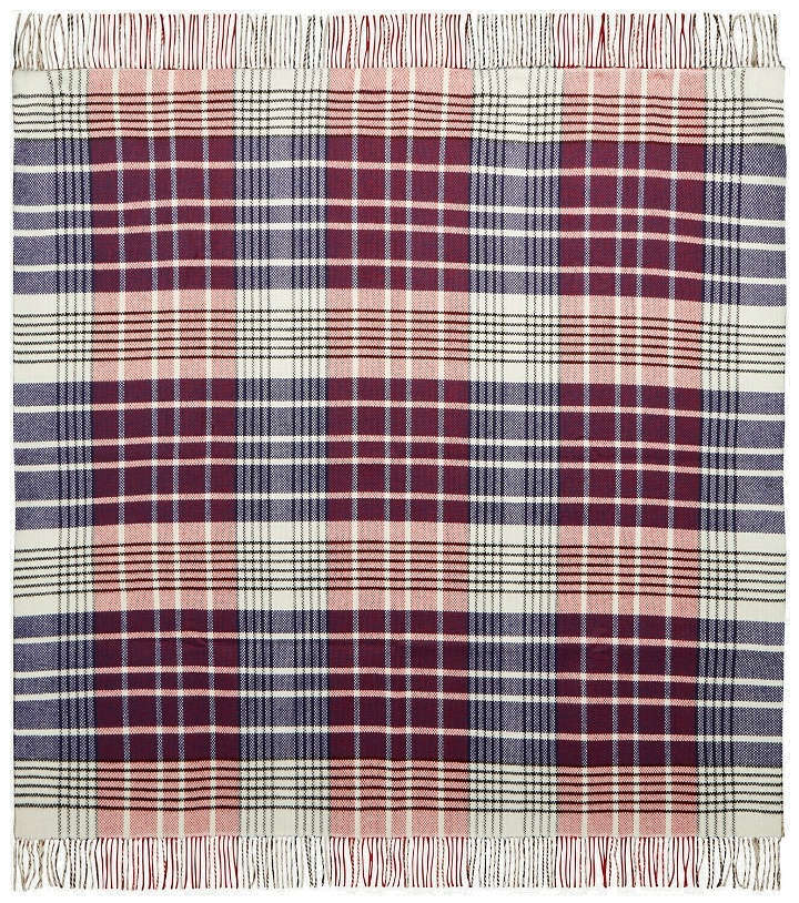 Photo: Burberry Checked wool and cashmere throw