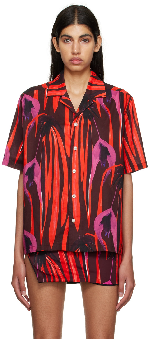 Louisa Ballou Red Weekend Shirt