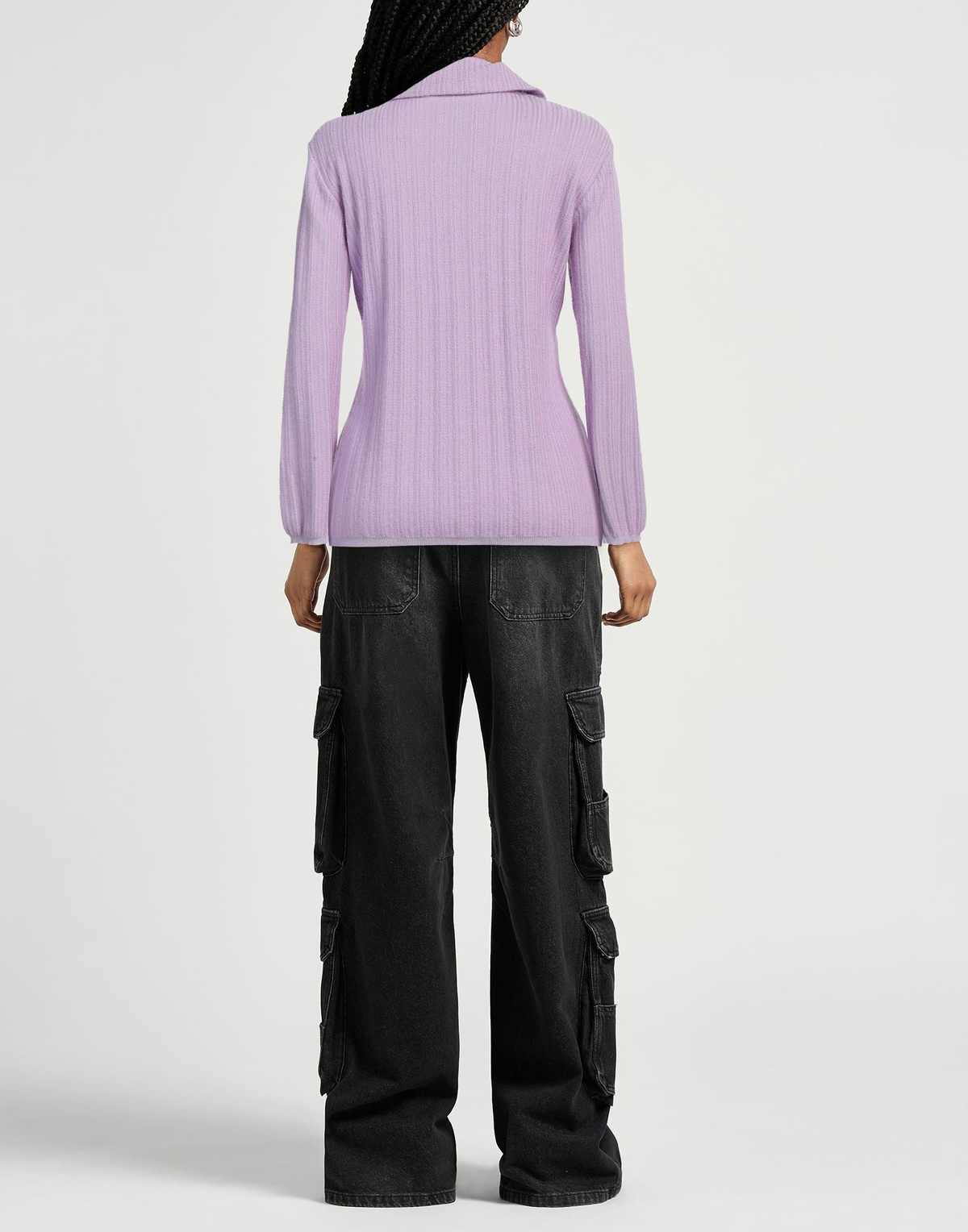 Marco Rambaldi Womens Cardigan Lilac