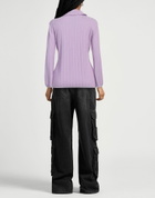 Marco Rambaldi Womens Cardigan Lilac