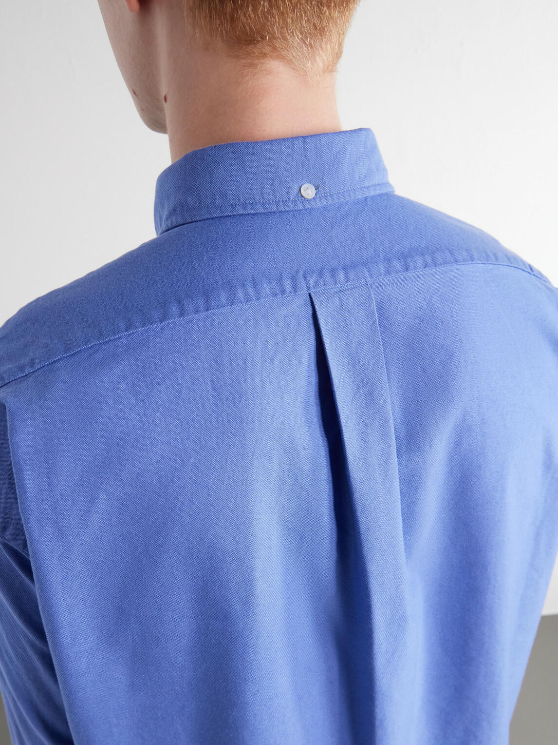 Graphpaper - Cotton-Oxford Shirt - Blue