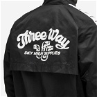 Sky High Farm Men's Three Way Track Jacket in Black