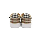 Burberry Beige Alexandra Check Sneakers