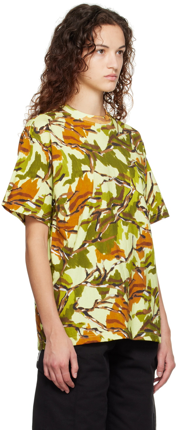Awake NY Green Embroidered T-Shirt