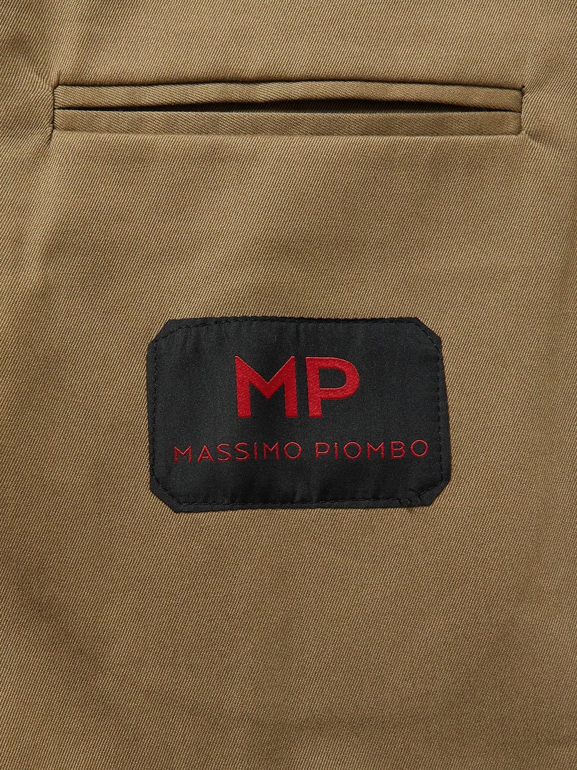 MP Massimo Piombo - Andy Slim-Fit Unstructured Cotton-Blend Twill Suit Jacket - Brown