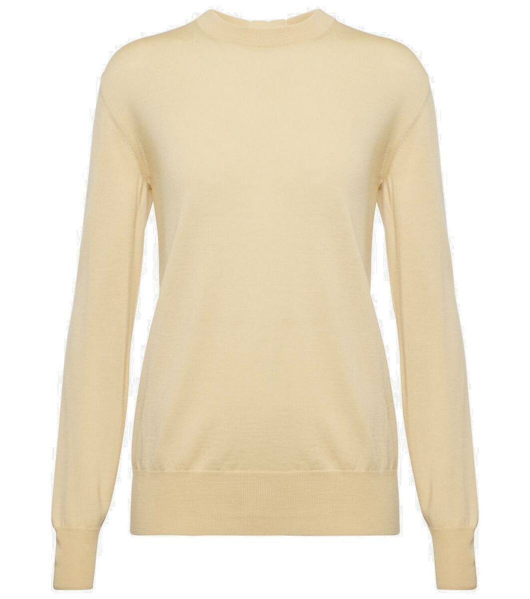 Jil Sander Brown Wool Sweater Women